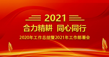 我司2020年工作總結暨2021年工作部署會順利召開